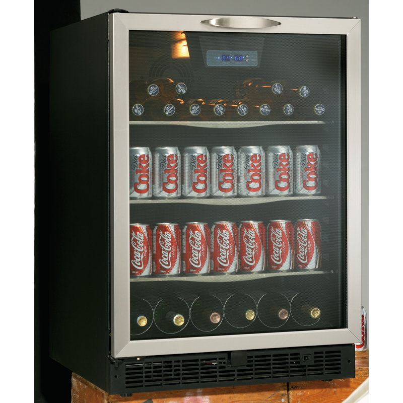 Danby Silhouette 23.88inch 5.3 cu. ft. Undercounter Beverage Center & Reviews Wayfair